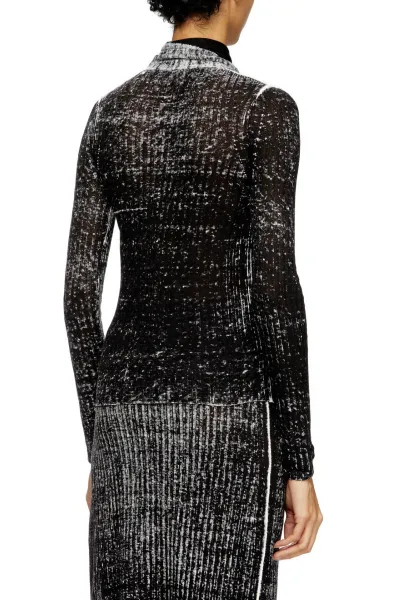 Sveter Diesel M-Elan Knitwear Black