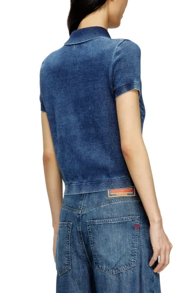Sveter Diesel M-Fenny Knitwear Blue