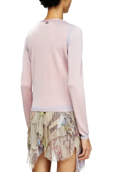 Sveter Diesel M-Vitta Knitwear Pink