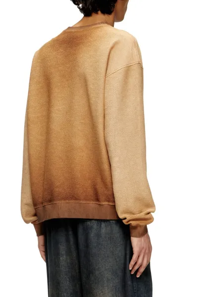 Mikina Diesel S-Aron Sweat-Shirt Brown