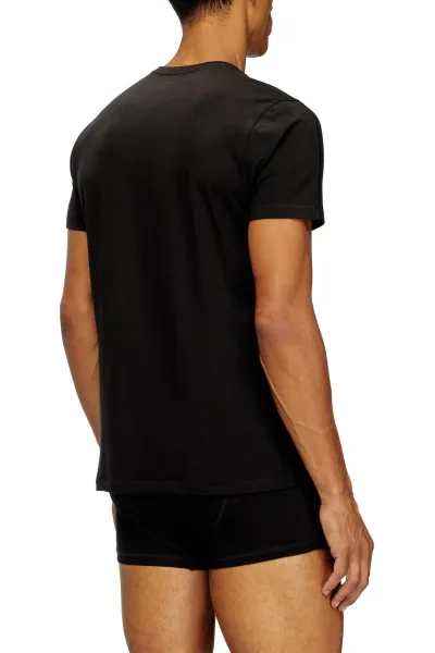 Tričko Diesel Randal-D-Mono-2Pack T-Shirt Black
