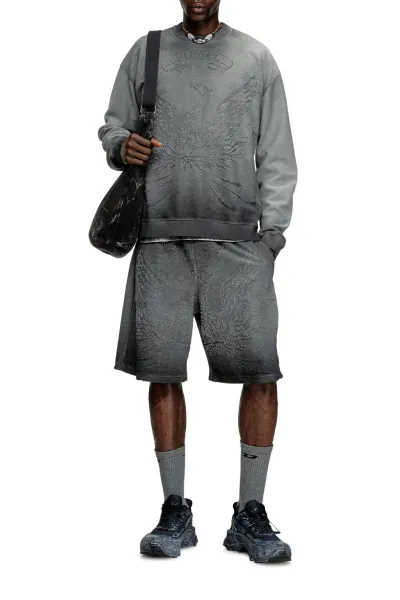 Mikina Diesel S-Aron Sweat-Shirt Grey