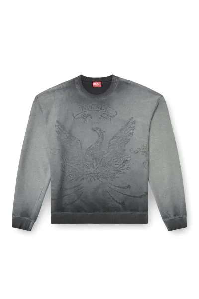Mikina Diesel S-Aron Sweat-Shirt Grey