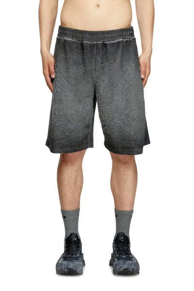Teplákové Šortky Diesel P-Crowde Shorts Grey