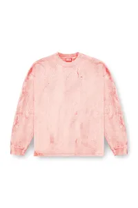 Mikina Diesel S-Baxt-T1 Sweat-Shirt Pink