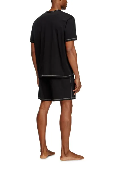 Pyžamo Diesel Set-Adam-D-Core Pyjama Black