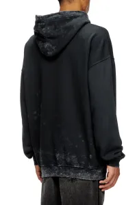 Mikina Diesel S-Boxt-Hood-T10 Sweat-Shirt Black