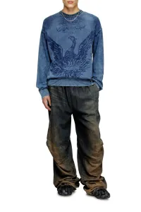 Sveter Diesel K-Fenicol Knitwear Blue