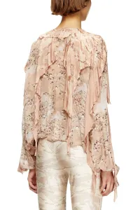 Blúzka Diesel C-Lassy-R1 Shirt Pink