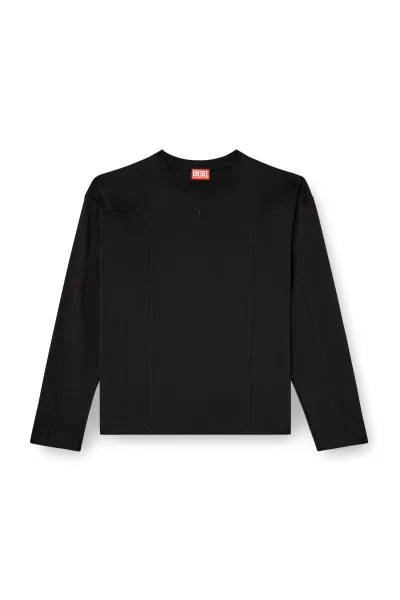 Tričko Diesel T-Boxt-Ls-Int T-Shirt Black