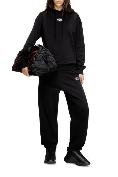Mikina Diesel F-Buxt-Hood-Od Sweat-Shirt Black