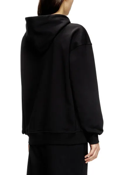 Mikina Diesel F-Buxt-Hood-Od Sweat-Shirt Black