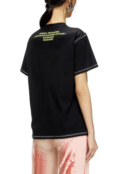 Tričko Diesel T-Normac-1 T-Shirt Black