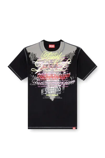 Tričko Diesel T-Normac-1 T-Shirt Black