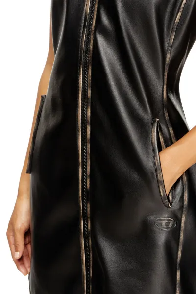 Šaty Diesel D-Eneas Dress Black