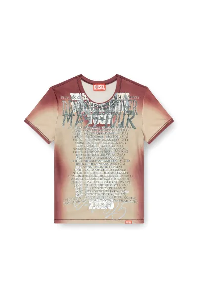 Tričko Diesel T-Kalyc Tank Top Brown