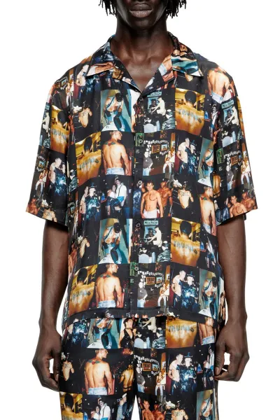 Košeľa Diesel Pr-S-Mec-Tom25 Shirt Black