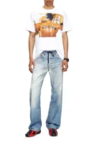 Tričko Diesel Pr-T-Norm-Tom25-1 T-Shirt White