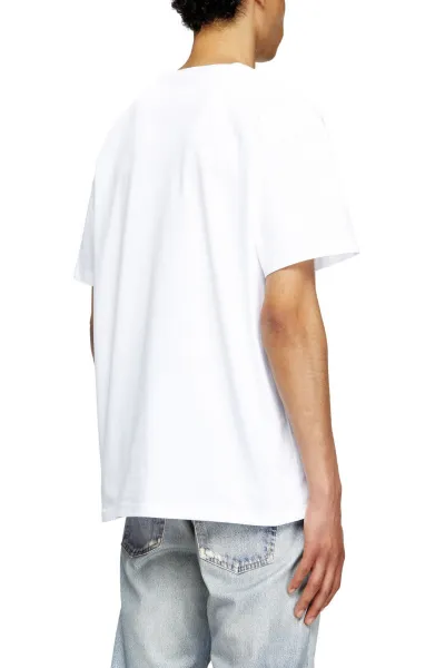Tričko Diesel Pr-T-Norm-Tom25-1 T-Shirt White