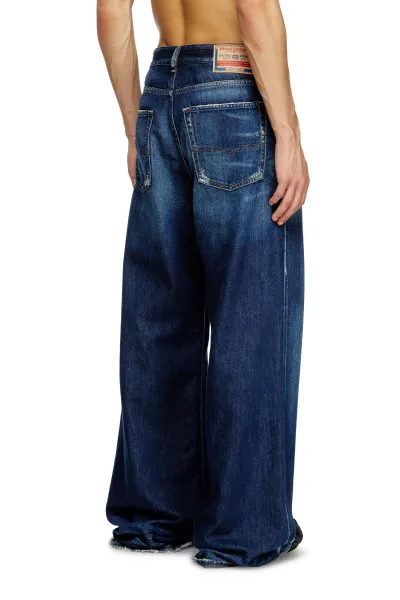 Džínsy Diesel D-Rise Trousers Blue