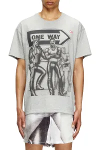 Tričko Diesel Pr-T-Norm-Tom25 T-Shirt Grey