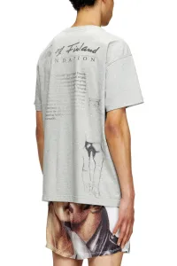 Tričko Diesel Pr-T-Norm-Tom25 T-Shirt Grey