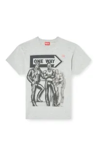 Tričko Diesel Pr-T-Norm-Tom25 T-Shirt Grey