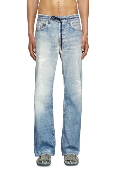 Džínsy Diesel 2080 D-Reel Jogg Sweat Jeans Blue
