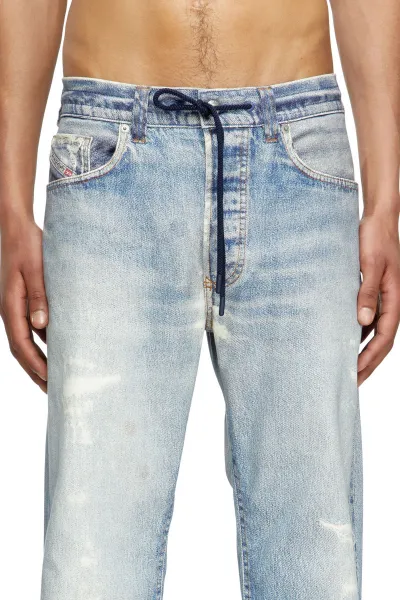 Džínsy Diesel 2080 D-Reel Jogg Sweat Jeans Blue