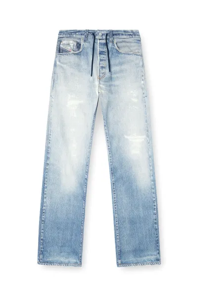 Džínsy Diesel 2080 D-Reel Jogg Sweat Jeans Blue