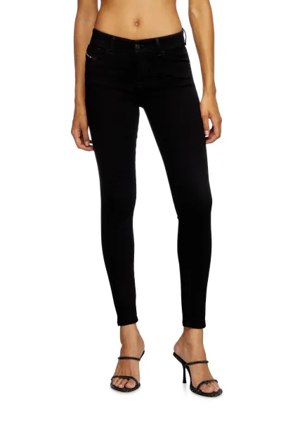 Džínsy Diesel 2017 Slandy Trousers Black