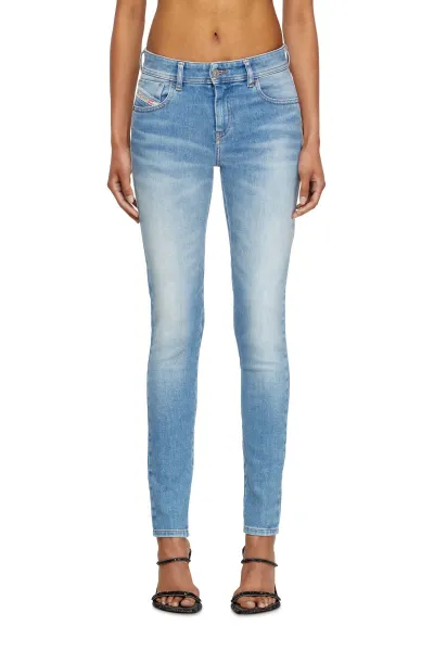 Džínsy Diesel 2017 Slandy Trousers Blue