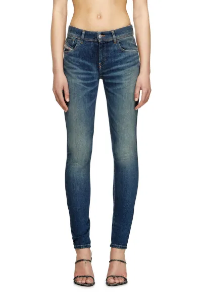 Džínsy Diesel 2017 Slandy Trousers Blue