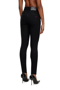 Džínsy Diesel 1984 Slandy-High Trousers Black