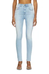 Džínsy Diesel 1984 Slandy-High Trousers Blue