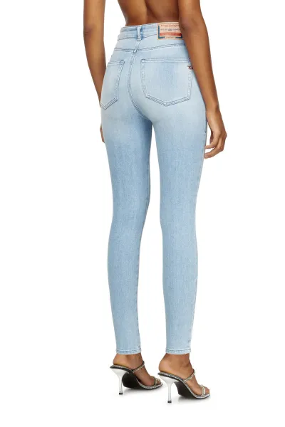 Džínsy Diesel 1984 Slandy-High Trousers Blue