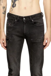 Džínsy Diesel 1979 Sleenker Trousers Black