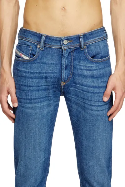 Džínsy Diesel 1979 Sleenker Trousers Blue