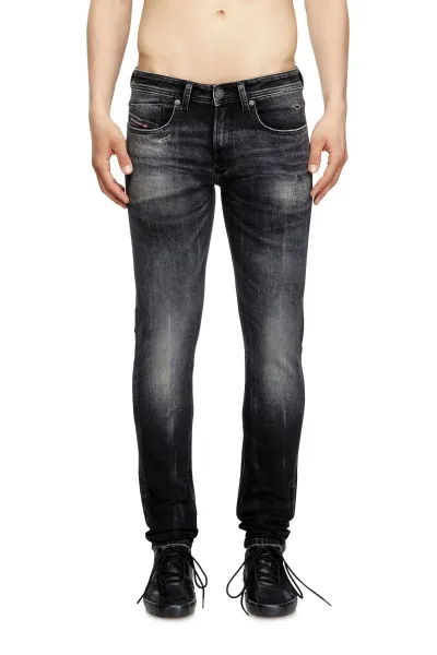 Džínsy Diesel 1979 Sleenker Trousers Black