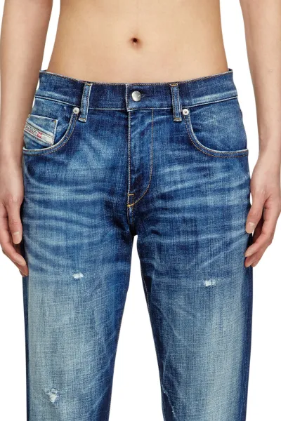Džínsy Diesel 2019 D-Strukt Trousers Blue