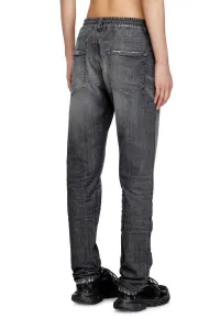 Džínsy Diesel 2062 D-Strukt-B Jogg Sweat Jeans Black