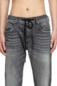 Džínsy Diesel 2062 D-Strukt-B Jogg Sweat Jeans Black