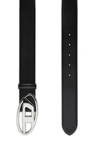 Opasok Diesel Oval D Logo B-1Dr Belt Black