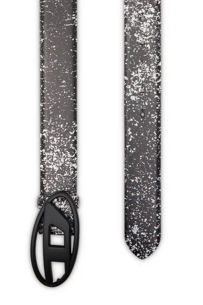 Opasok Diesel Oval D Logo B-1Dr Belt White