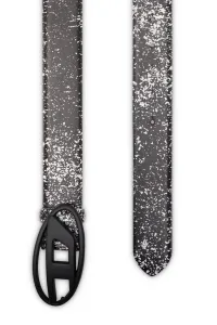 Opasok Diesel Oval D Logo B-1Dr Belt White