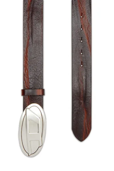 Opasok Diesel Oval D Logo B-1Dr 2.0 Belt Brown