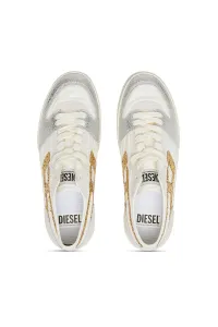 Tenisky Diesel Leroji S-Leroji D-1 Low W Sneakers Bright White/Vanilla Ice/Gold/