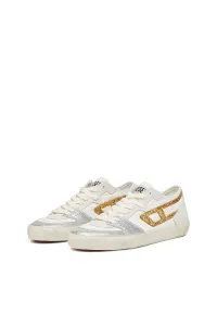 Tenisky Diesel Leroji S-Leroji D-1 Low W Sneakers Bright White/Vanilla Ice/Gold/