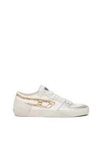 Tenisky Diesel Leroji S-Leroji D-1 Low W Sneakers Bright White/Vanilla Ice/Gold/