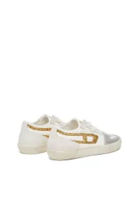 Tenisky Diesel Leroji S-Leroji D-1 Low W Sneakers Bright White/Vanilla Ice/Gold/